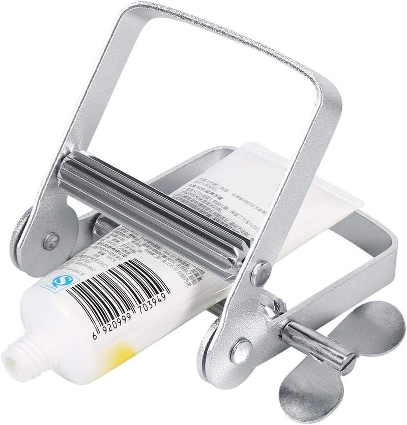 woobles Toothpaste Squeezer, Tube Squeezer Aluminum Toothpaste Dispenser Squeezer for Cooking, Baking, Hair Salon, Cosmetics, Paint Tube, Color Dye, Pack of 2 - Image 3